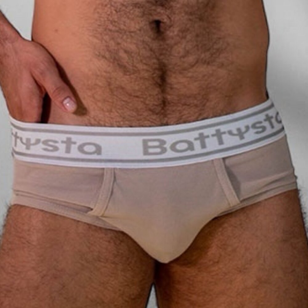 BATTYSTA KHAKI KANGAROO UNDERWEAR BRIEF